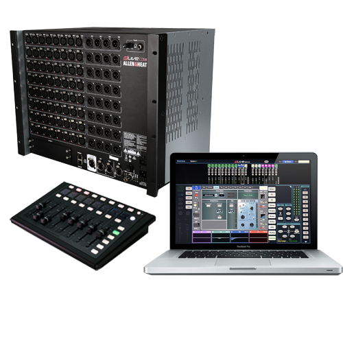 Allen & Heath Dlive Director, IP8, CDM64 Mixrack